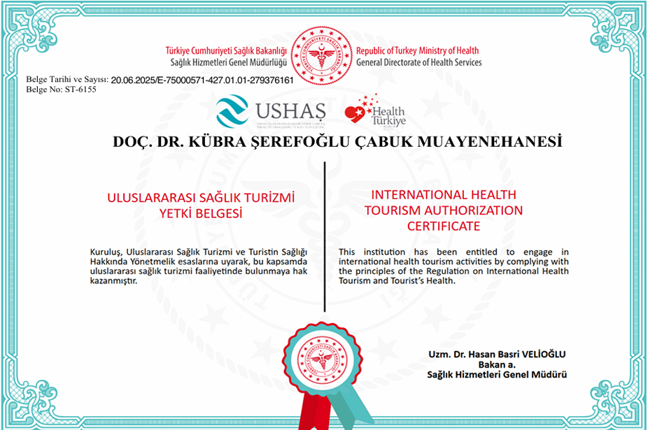 kubra-serefoglu-fast-international-health-tourism-authorization-certificate-